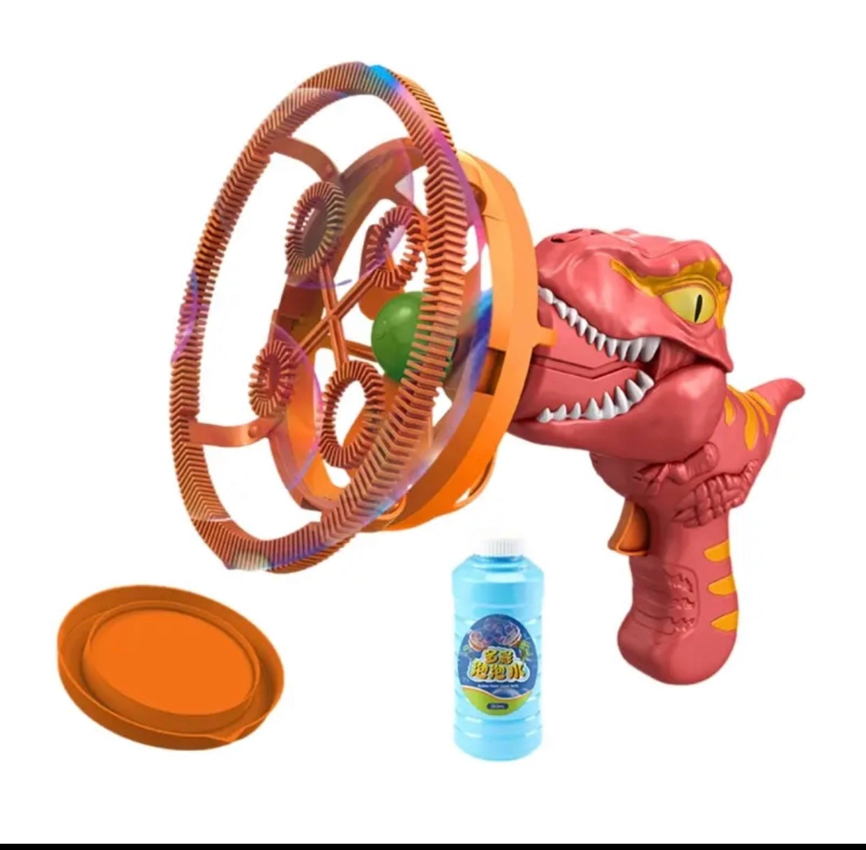 Branton Dinosaur Windmill Bubble Gun