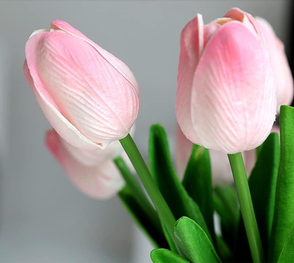 Artificial Tulips – Realistic Faux Tulip Bouquets for Vase & Home Décor