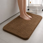 Soft Bathroom Mat with Non-Slip Bottom – Absorbent Bath Mat for Bathroom, Toilet & Shower Area