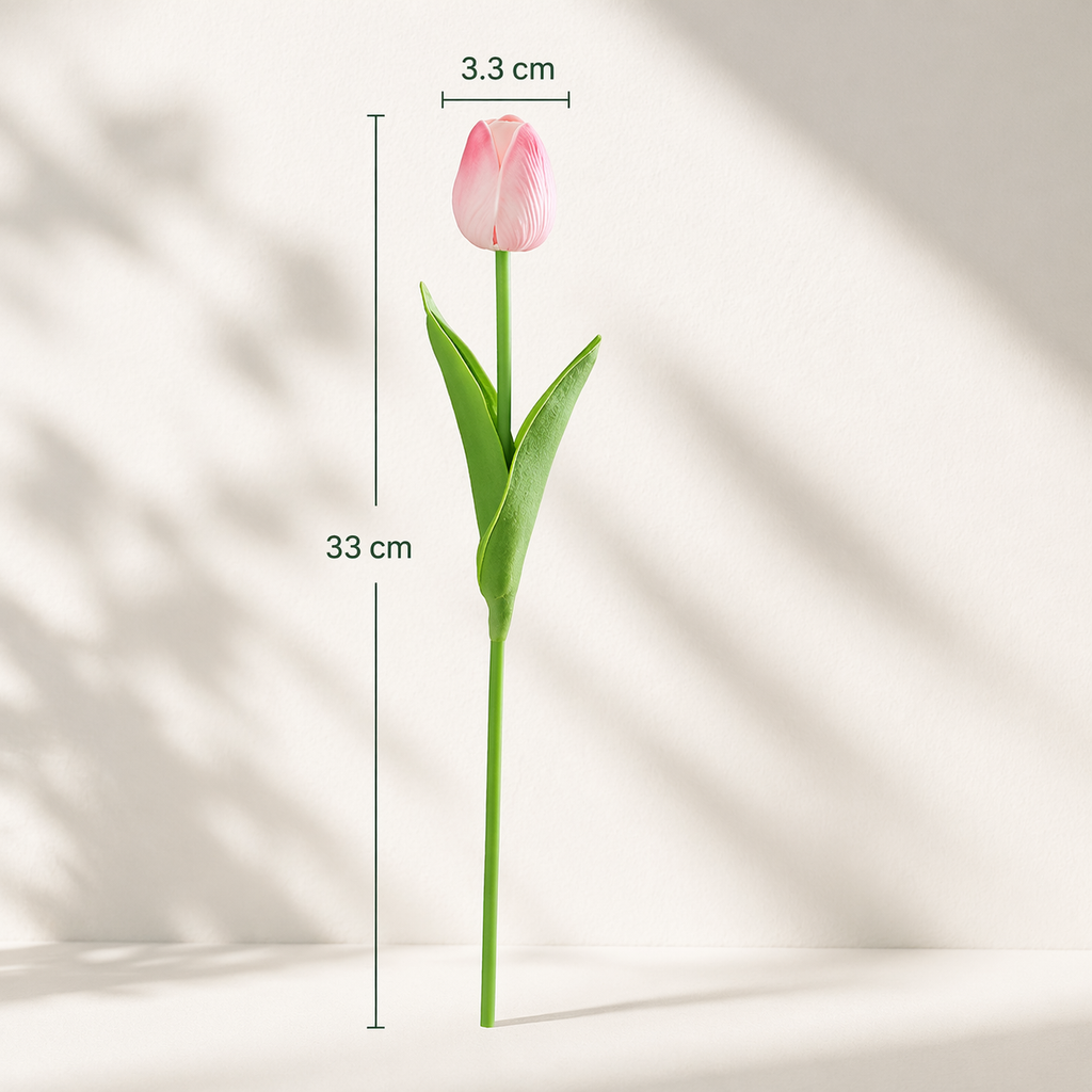 Artificial Tulips – Realistic Faux Tulip Bouquets for Vase & Home Décor