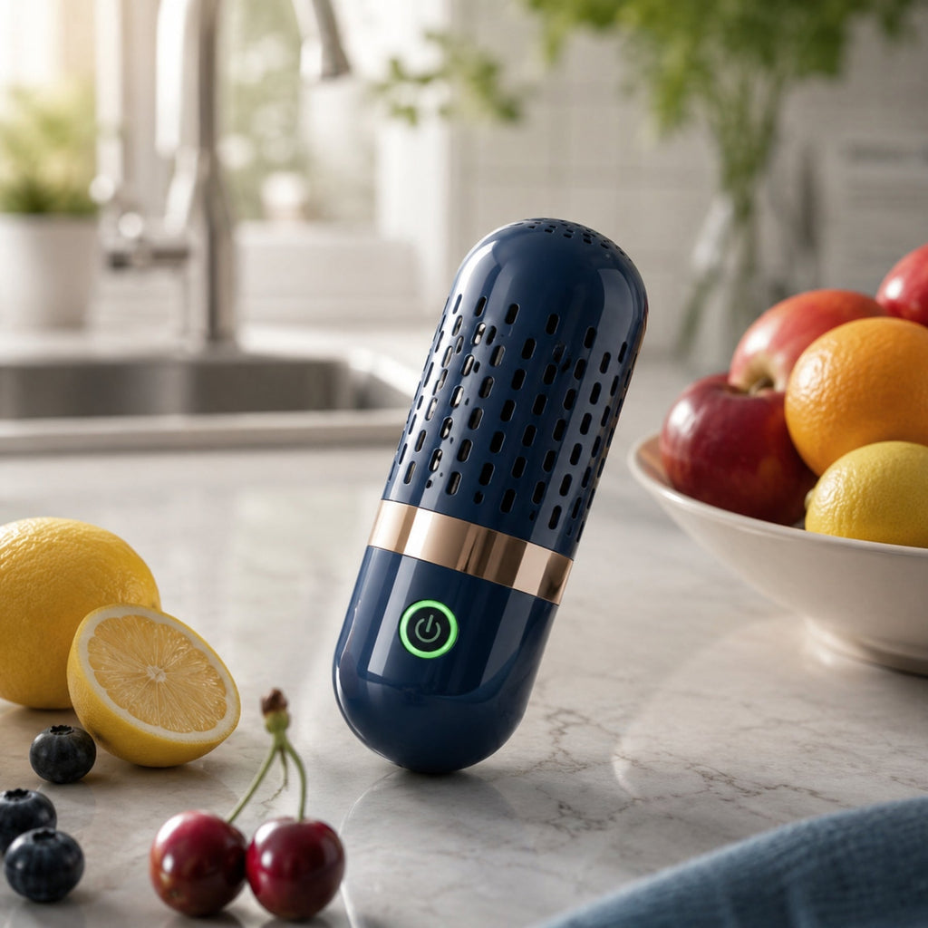 Fruit & Vegetable Cleaner – Rechargeable Produce Cleaning Device for Fruit, Vegetables & Kitchen Tools
