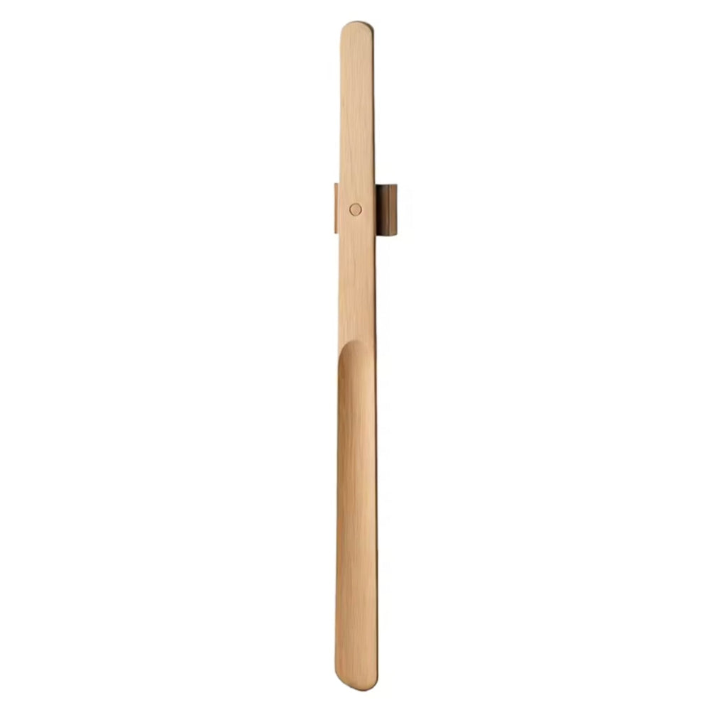 Premium Wooden Shoe Horn with Magnetic Holder – Long Beech Wood Shoe Horn 55 cm