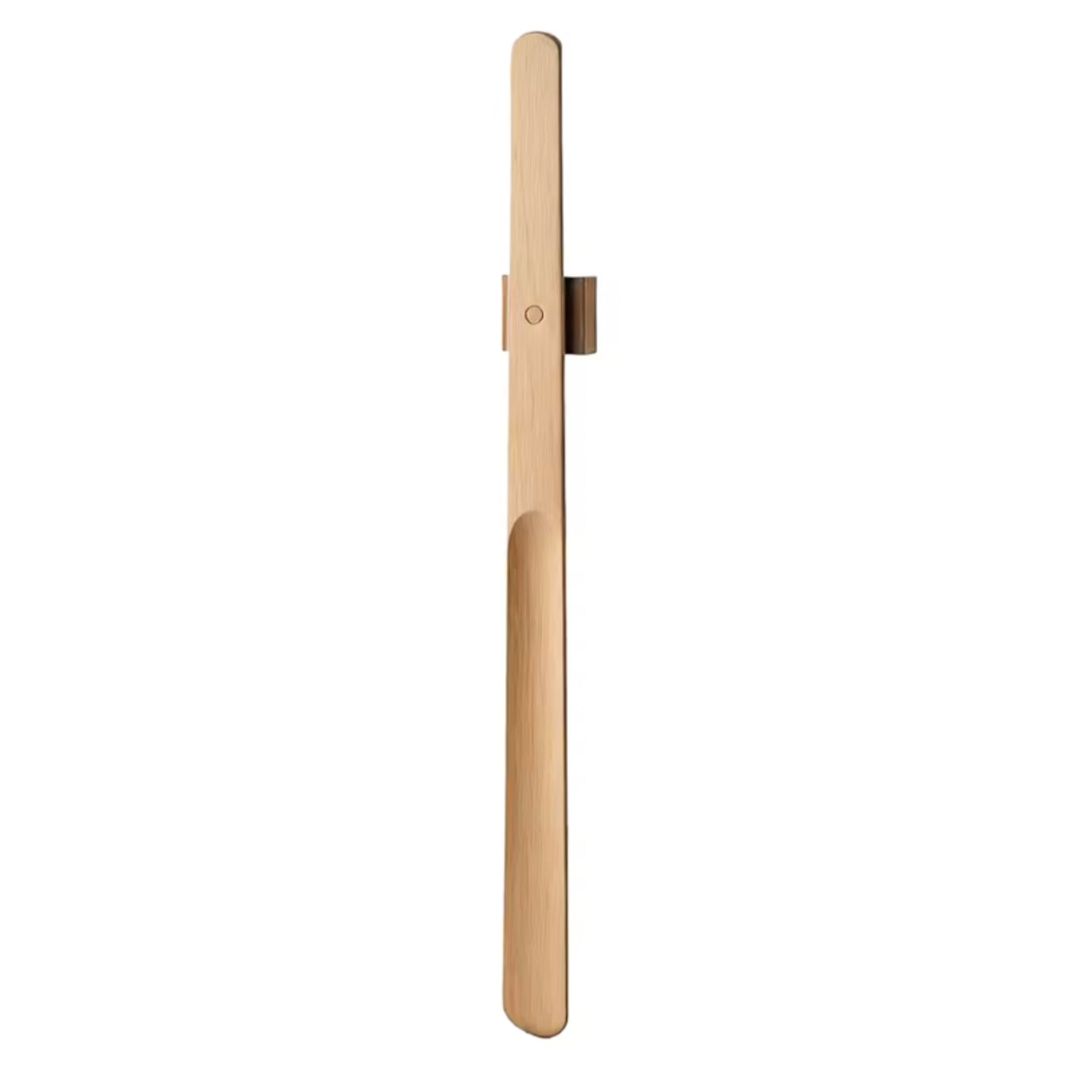Premium Wooden Shoe Horn with Magnetic Holder – Long Beech Wood Shoe Horn 55 cm