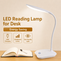 Rechargeable LED Desk Lamp – Dimmable Table Lamp with 3 Light Levels and USB Charging for Reading & Work