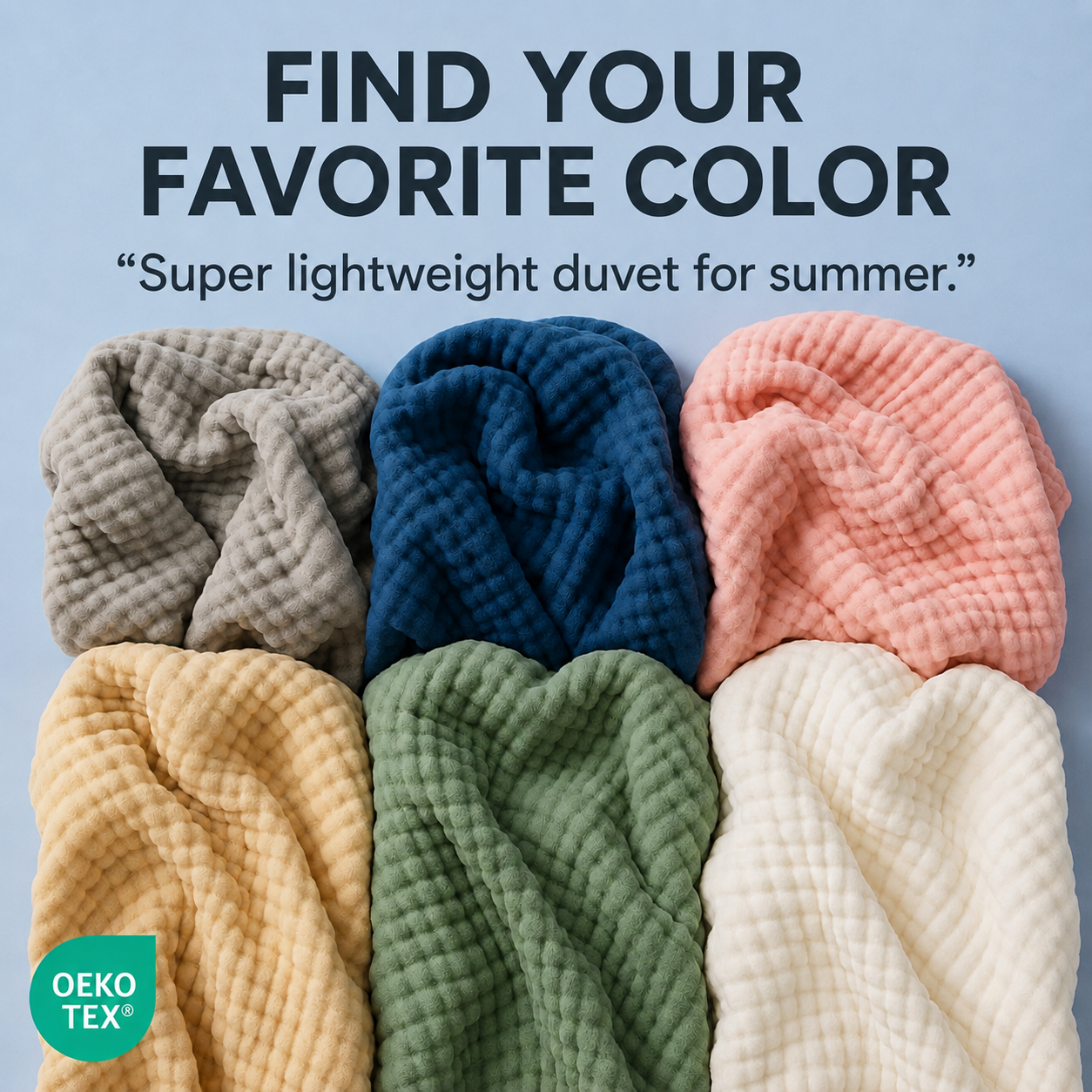 Soft Muslin Cotton Blanket – Breathable & Comfortable 100% Cotton Throw Blanket