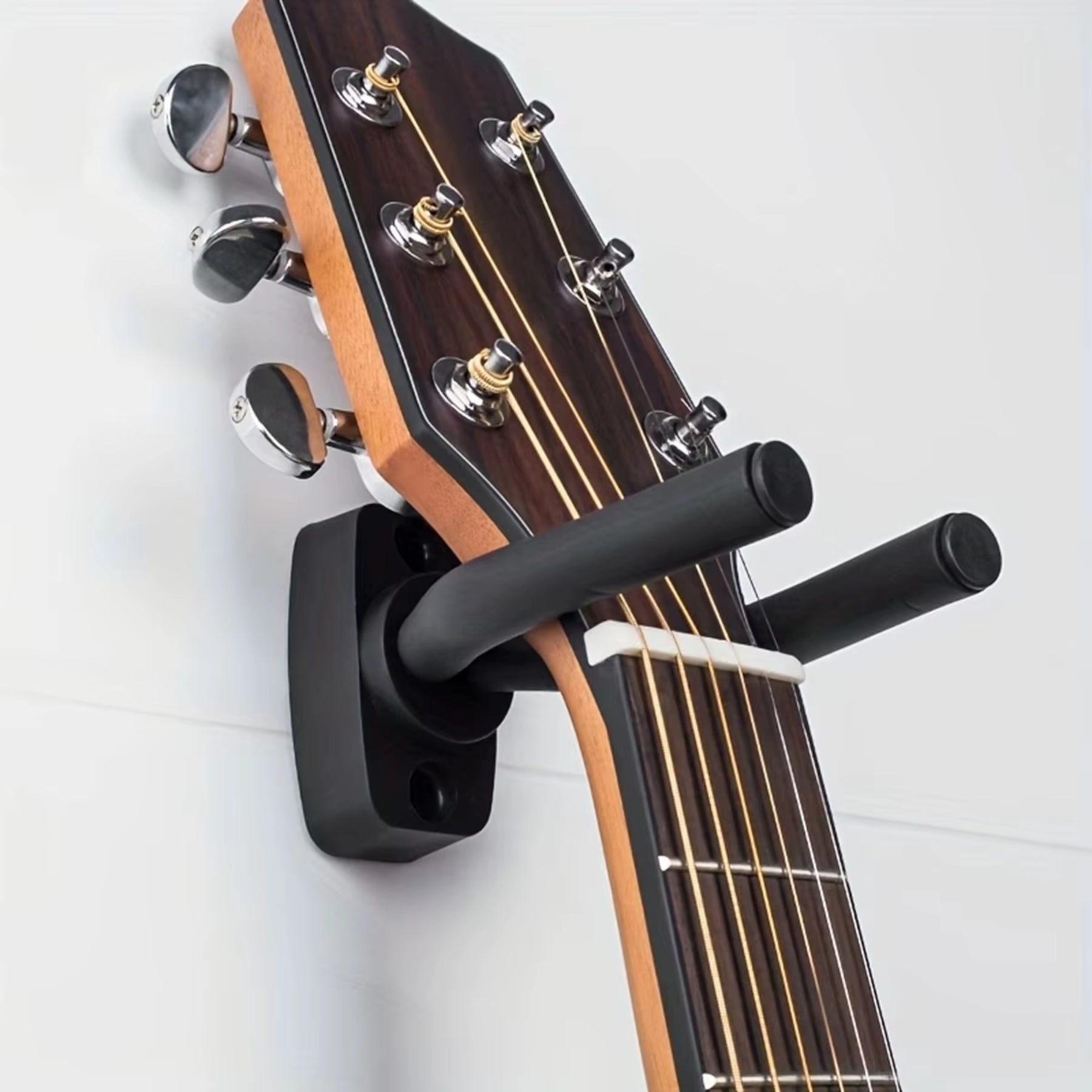 Guitar Wall Mount – Universal Guitar Holder for Acoustic, Electric & Bass Guitars