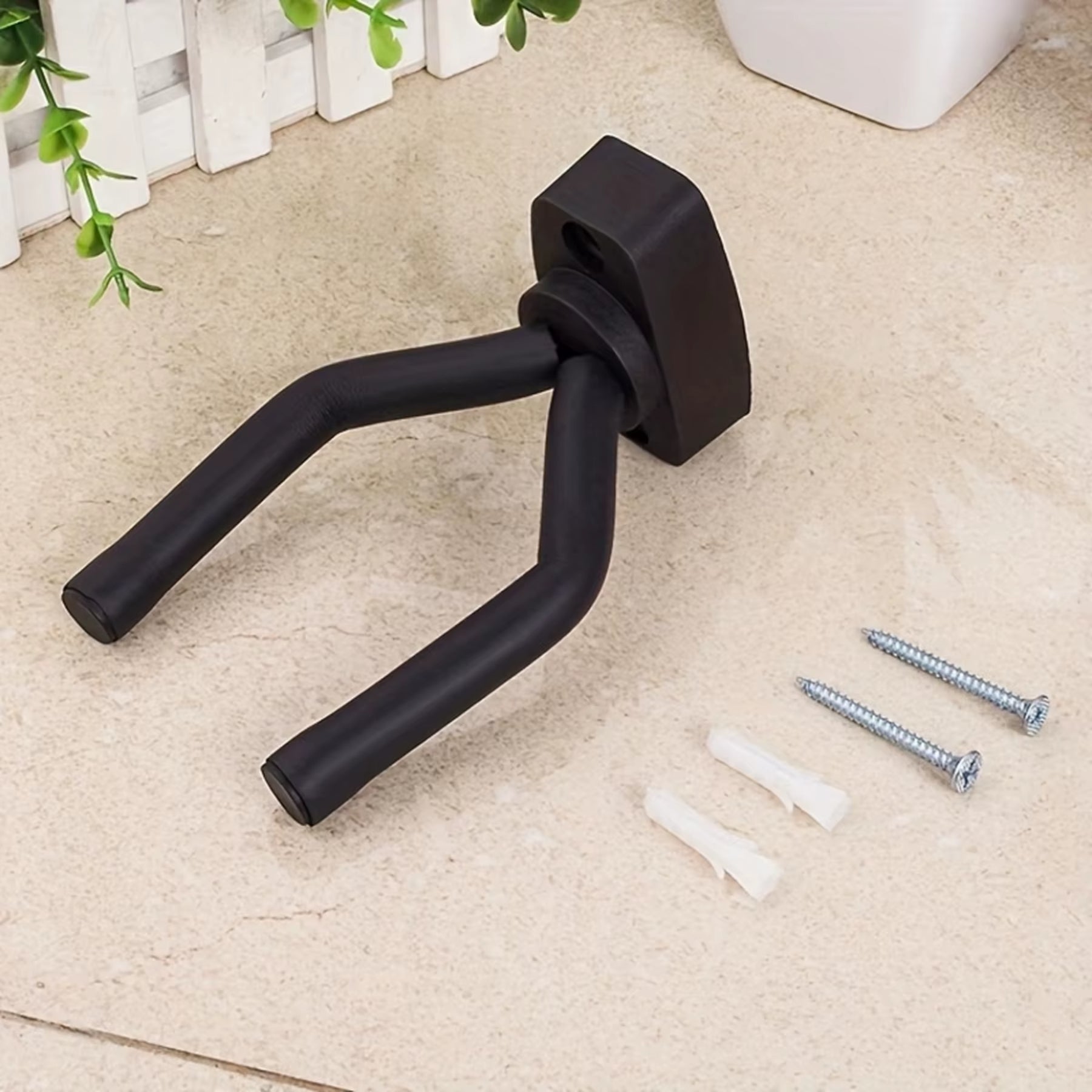 Guitar Wall Mount – Universal Guitar Holder for Acoustic, Electric & Bass Guitars