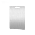 Stainless Steel Cutting Board – Double-Sided Kitchen Cutting Board for Food Preparation